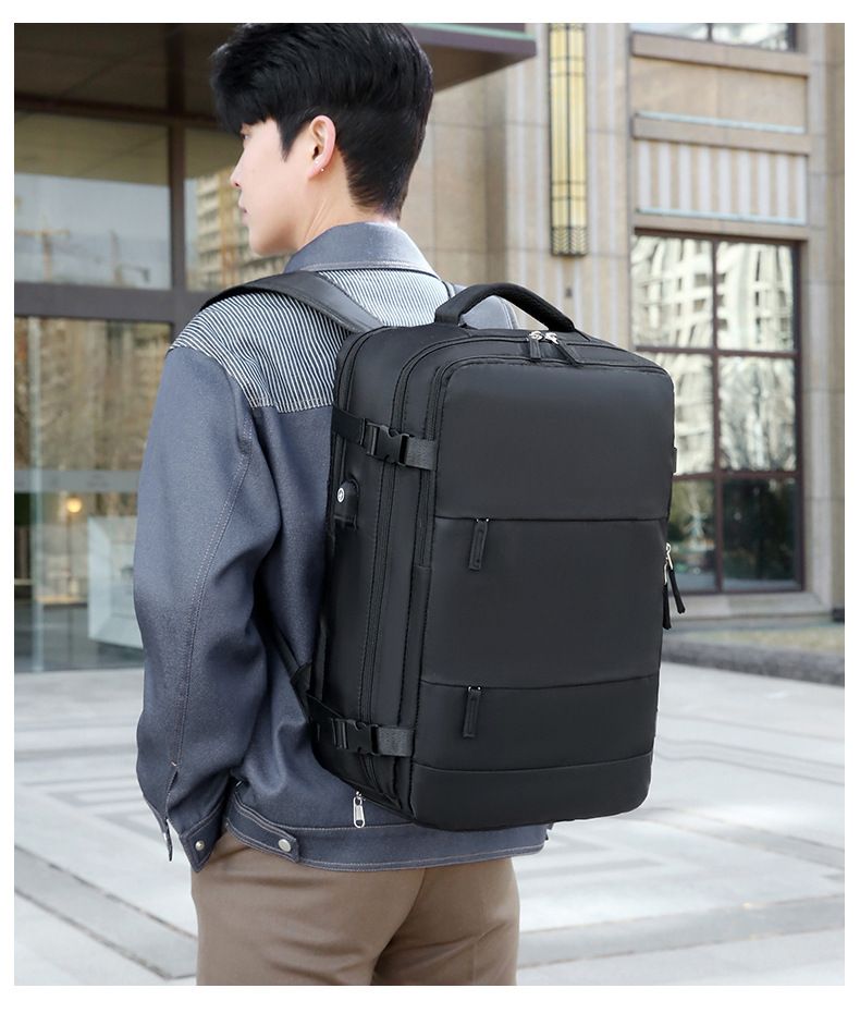 Nuovi uomini e donne d'affari del 2025, zaino da viaggio alla moda per viaggi brevi, zaino per laptop espandibile di grande capacità per la scuola_voghion.com