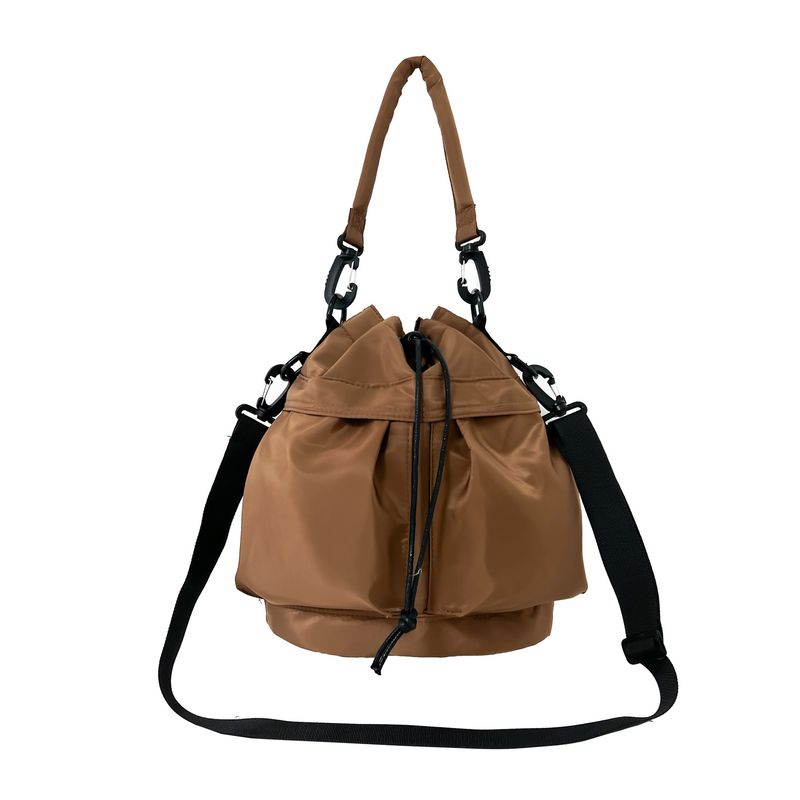 Korean Style Handbag Simple Versatile Large Capacity Fashionable Shoulder For Women Stylish Daily Matching Bucket Bag_voghion.com