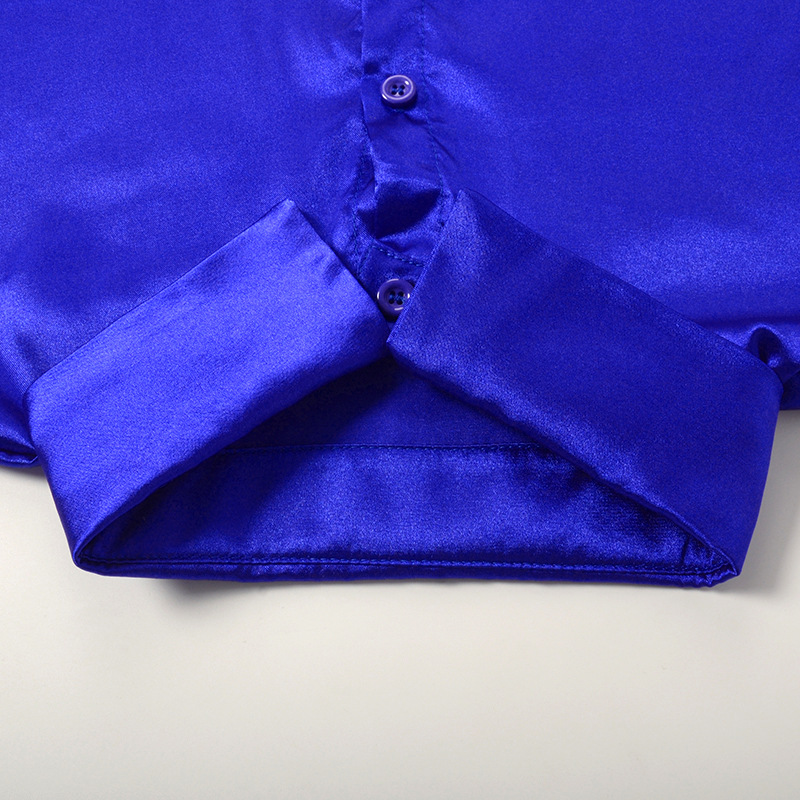Abbigliamento da donna estate nuova moda casual versatile camicia in capelli di struzzo con cuciture in piume di seta ghiaccio per donna_voghion.com