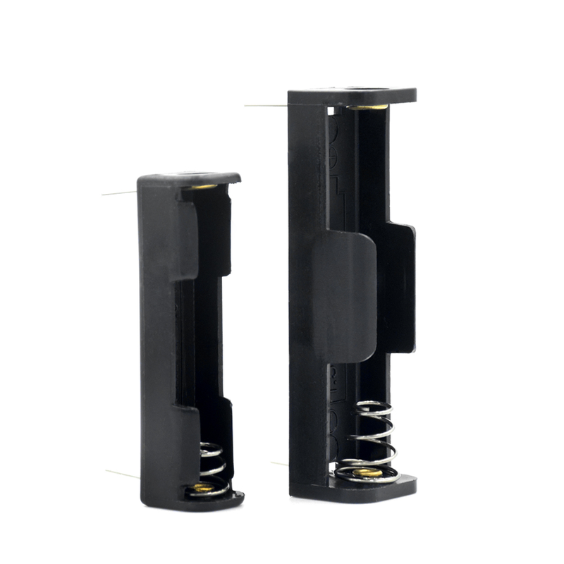 AAA AA Battery Case Holder ABS Box Storage Case 1 Slot Easy Power Solution With Long Pin For 1 Piece AA AAA Batteries_voghion.com
