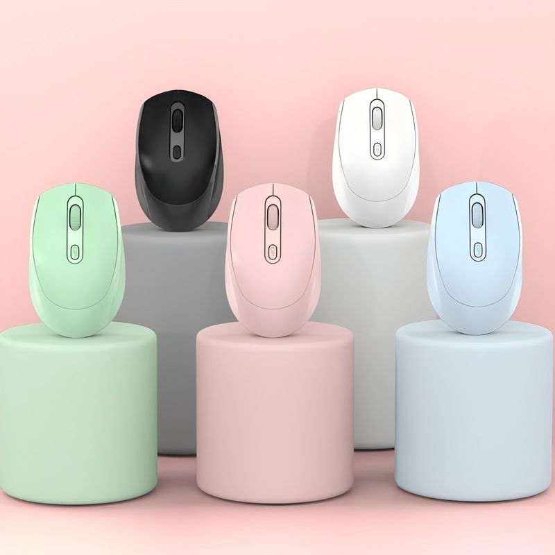 Compatible With Bluetooth 2.4G Dual-Mode Office For Mobile Phones And Tablets, Silent Rechargeable Mouse_voghion.com