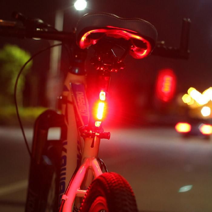 Grousshandel Mountainbike Luucht Reiderliicht USB nofëllbar Luucht Mini Warnluucht Nuets Vëlosausrüstung Vëlosliicht_voghion.com