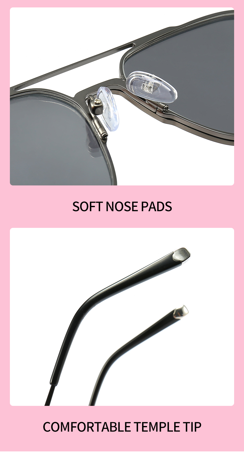 LIOUMO New Design 3 In 1 Magnetic Clip On Glasses High Quality Polarized Sunglasses Men Women Anti-Glare Eyewear gafas_voghion.com