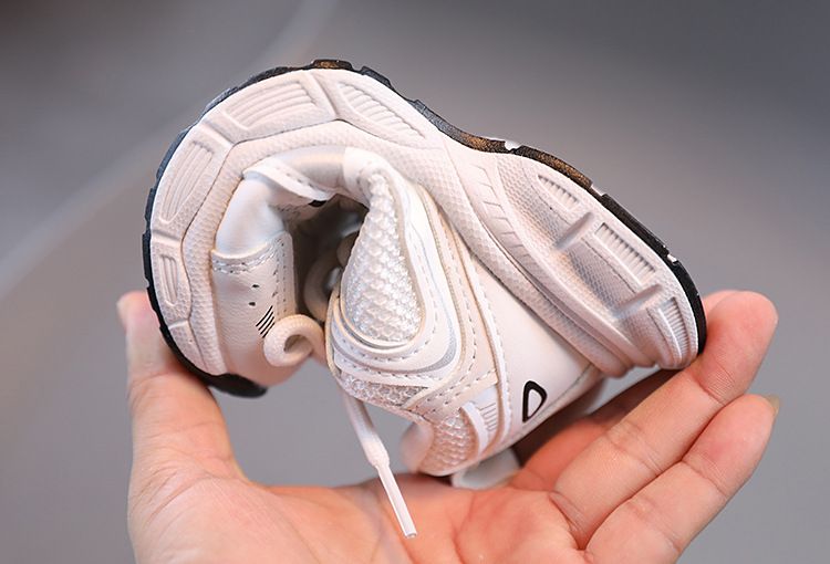 Spring and Autumn Children Sports Unisex Kids Sneakers Mesh Upper Breathable Basketball Shoes Tennis Casual Flats_voghion.com