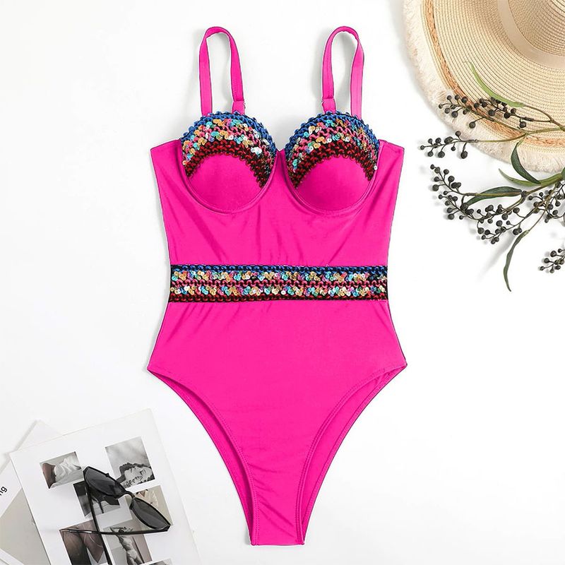 2025 New European And American Bikini Push-up Shoulder Sexy Strapless Waist Backless Swimsuit_voghion.com