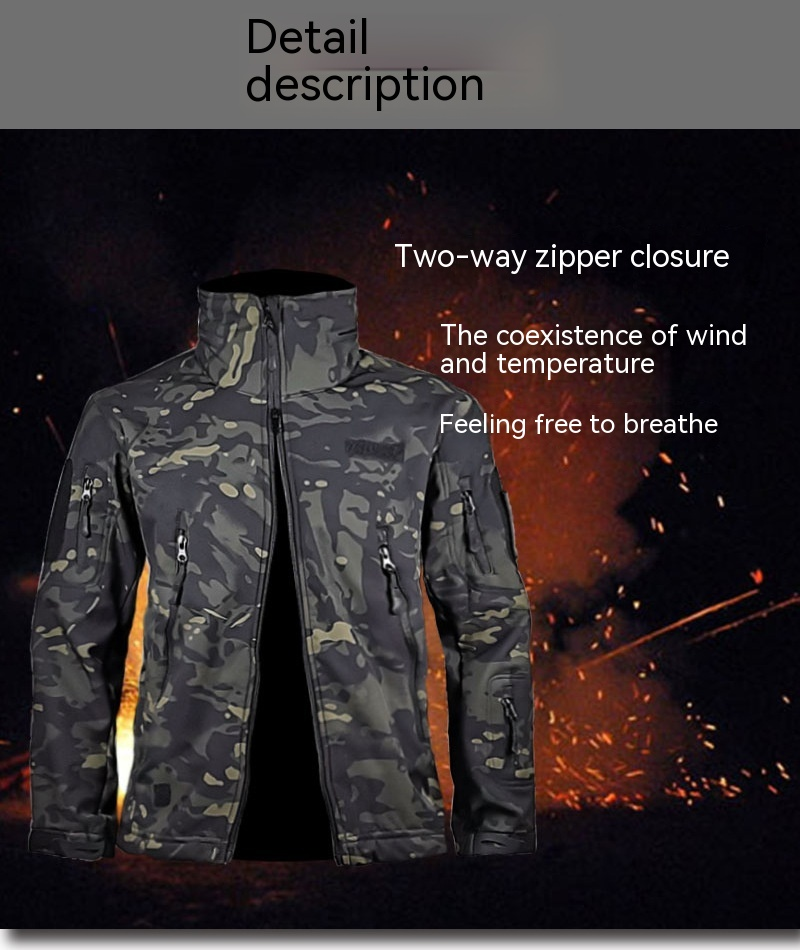 Giacche sprint outdoor autunno inverno da uomo con giacche morbide e spesse, antivento, impermeabili, mimetiche soft shell_voghion.com