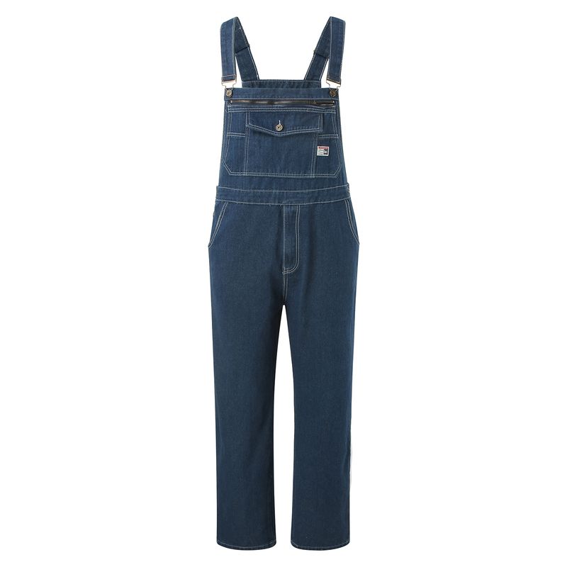 Erkek Giyim Kot Tulum Yırtık Kot Kargo Pantolon_voghion.com