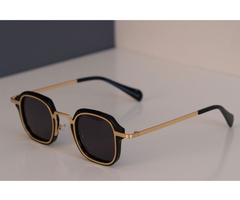 Retro Personalisierte Kleine Gesicht Metall Runde Rahmen Sonnenbrille Polarisierte Sonnenbrille Frauen_voghion.com