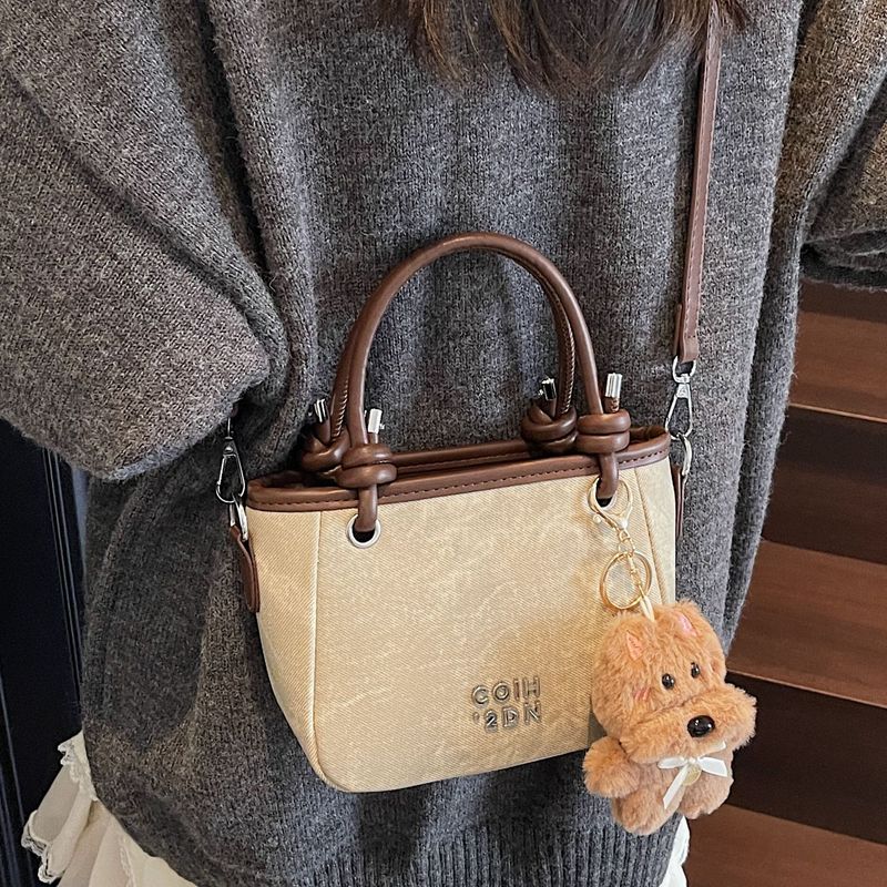 Borsa a secchiello da ufficio, piccola, casual, versatile, di alta qualità, per le donne, stile coreano, 2025_voghion.com