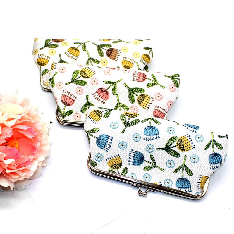 Factory direct sales Yiwu coin purse wholesale cotton and linen cloth small fresh retro coin purse ladies handbag_voghion.com