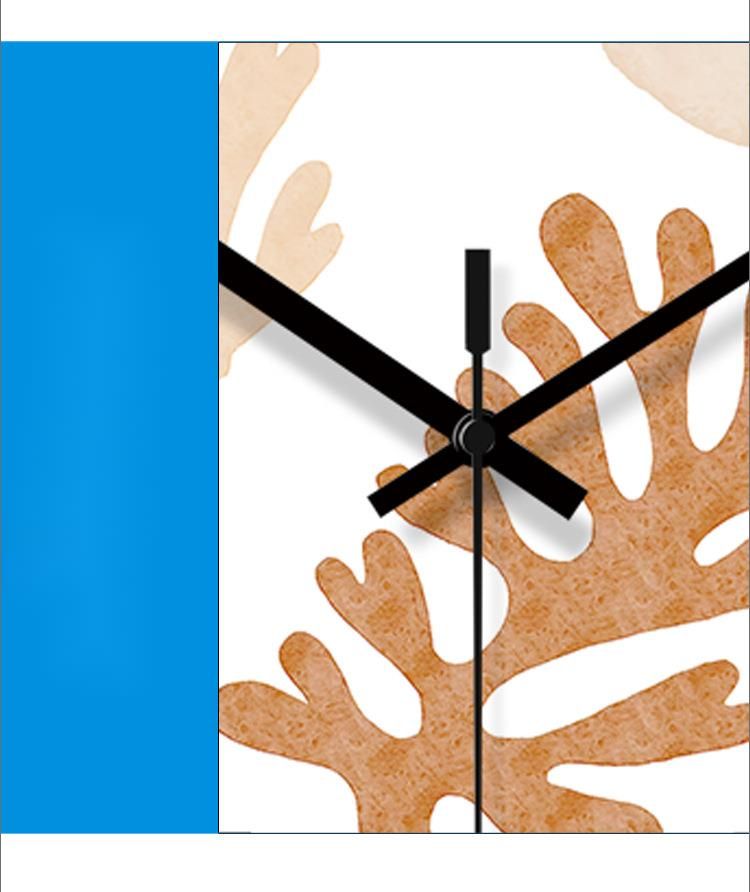 Yipula 6632 Simple Nordic Fashion Living Room Home Wall Watch Silent Sweep Second Quartz Clock_voghion.com