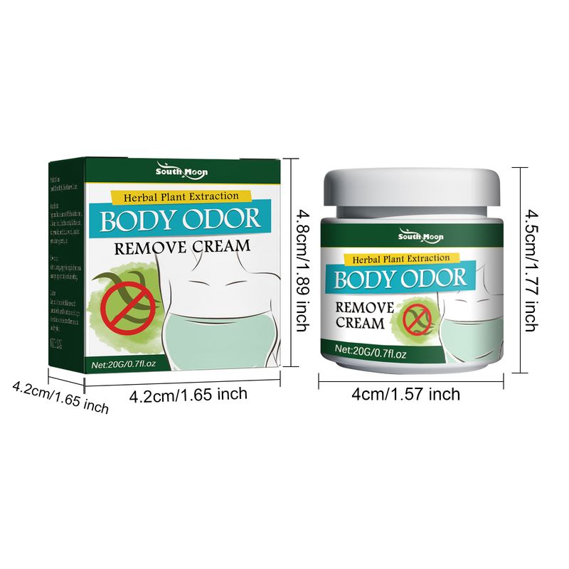 South Moon Deodorant w kremie pod pachy, czysty i odświeżający dezodorant Deodorant Care Cream Do dezodorantu Deodorant_voghion.com