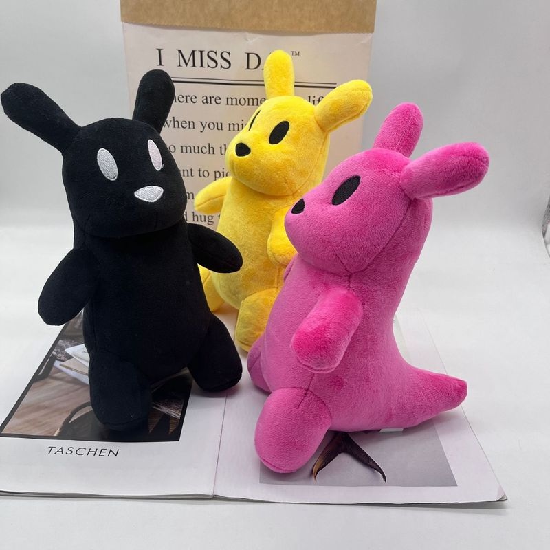 White World Slug Rain Cat Plush Toy Stuffed Animal Gift For Kids_voghion.com