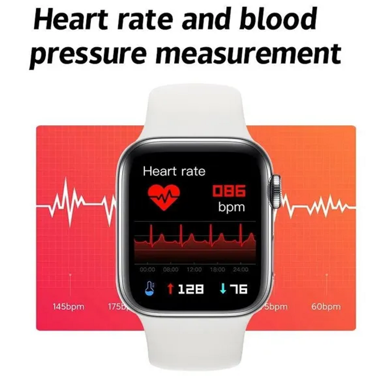Ny Original I7 Pro Max IWO Smartwatch Telefonsamtal Anpassat ansikte Sport Vattentät Man Dam Smart Watch Series 7 För Apple_voghion.com