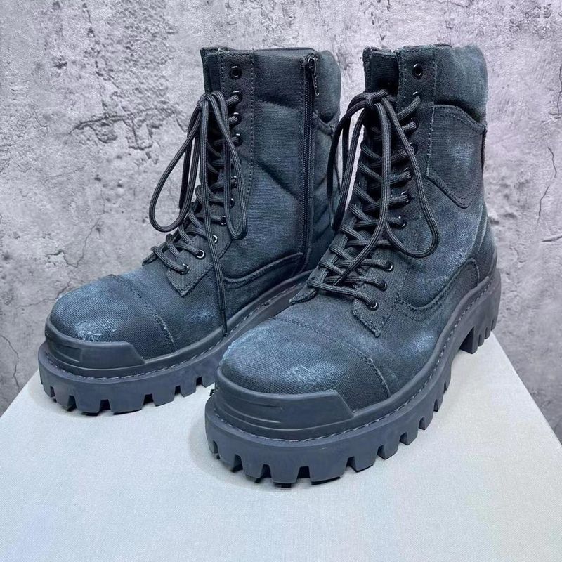 High Quality Parisian Style Strike Unisex Vintage Martin Work Boots, Snow Boots_voghion.com
