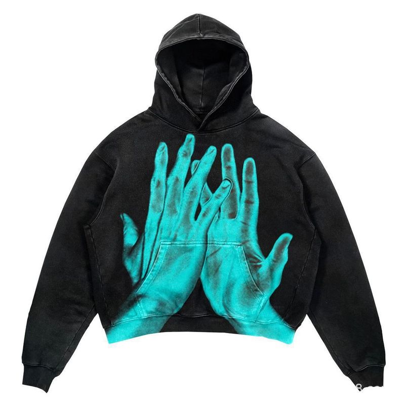 Herrenbekleidung trendiges 3D-Digitaldruck-Kapuzenpullover im Hip-Hop-Stil für Erwachsene und Paare, Freizeitjacke_voghion.com