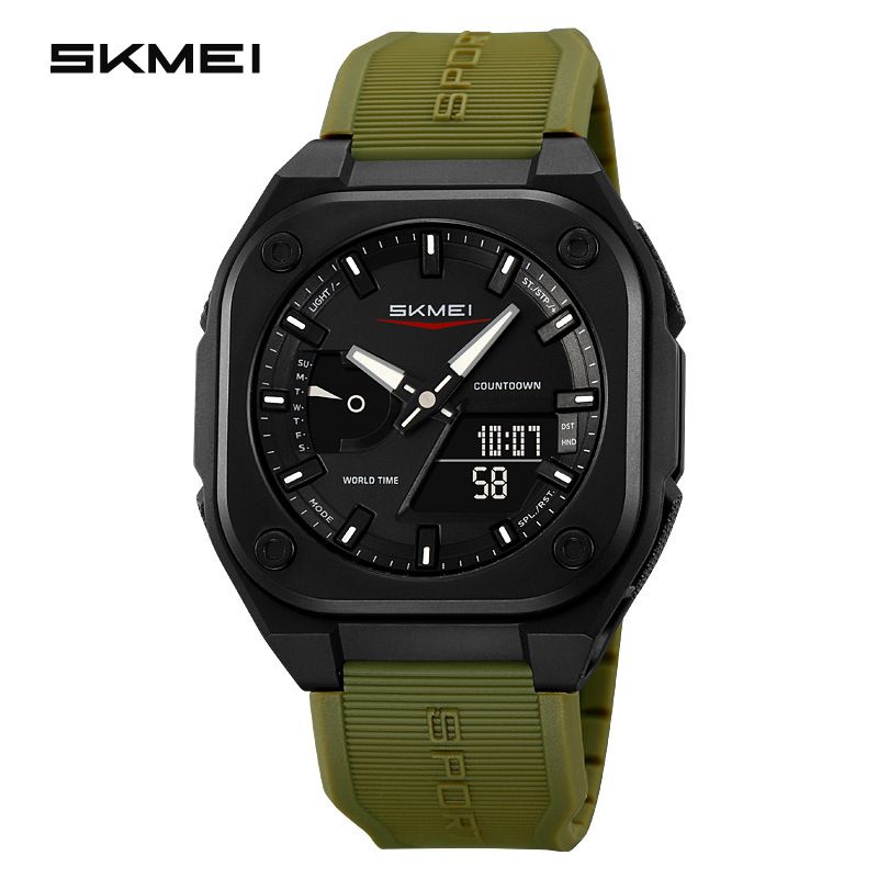 Orologio semplice Shimei Sports elettronico multifunzione per esterni, orario estivo, per studenti, con più sveglie_voghion.com