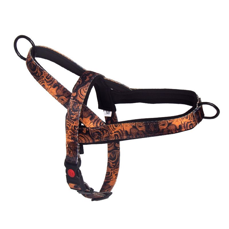Leine Hundespaziergänger Haustierweste-Stil Geschirr für kleine und große Hunde Golden Retriever Supplies_voghion.com
