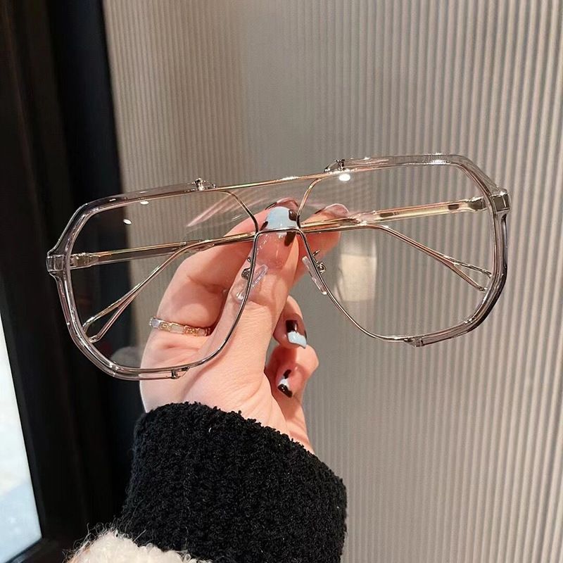 Neuheiten Übergroße Frauen 2024 Neue Einzigartige Einteilige Mode Sonnenbrillen Für Männer Punk Brille Trend Weibliche Brillen UV400_voghion.com