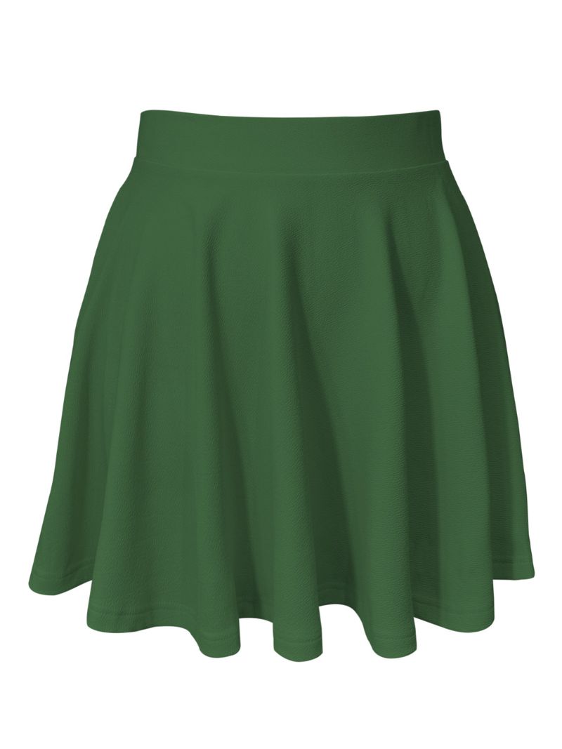 Saia feminina tamanho grande bolha elástica emenda renda bainha saia curta feminina tamanho grande_voghion.com