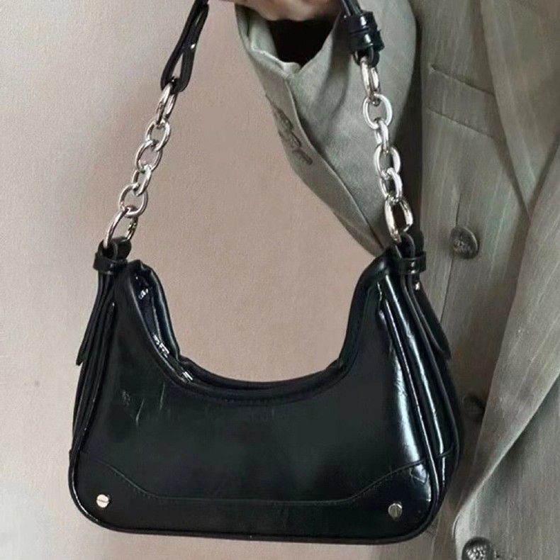 Borsa a tracolla a catena sottobraccio Sweet Cool Girl 2025 da donna, di alta qualità, con tracolla a spalla_voghion.com