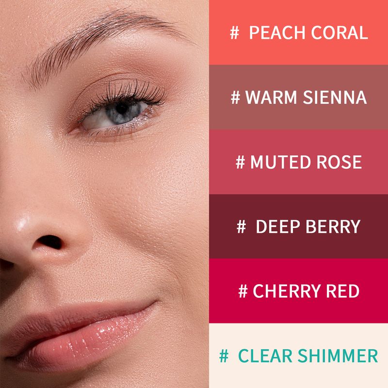 EELHOE moisturizing lip gloss reduces lip lines, chapped dead skin, moisturizes and plumps plump lips lip gloss_voghion.com