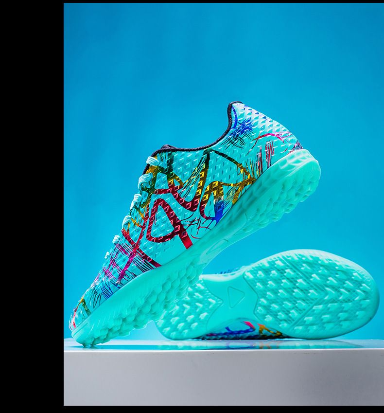 Ghete de fotbal TF Broken Nails, model low-top, noi, pantofi de antrenament profesionali pentru studenți_voghion.com