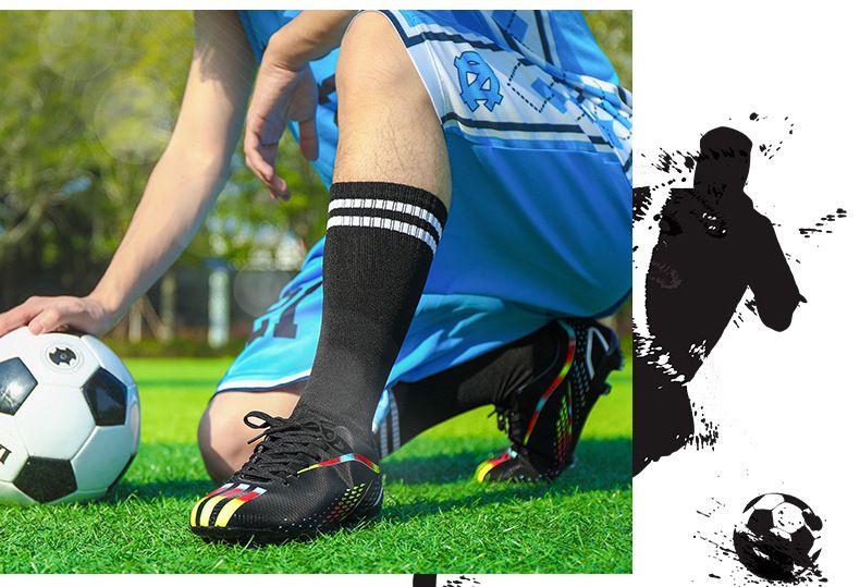 Nuovo pallone da calcio basso per ragazzi, ragazze, bambini, adolescenti e studenti, chiodi rotti TF, erba artificiale, chiodo AG_voghion.com