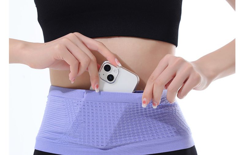 2025 New Sports Large Capacity Unisex Outdoor Running Cycling Multifunctional Waist Bag Breathable Non-slip With Hook_voghion.com