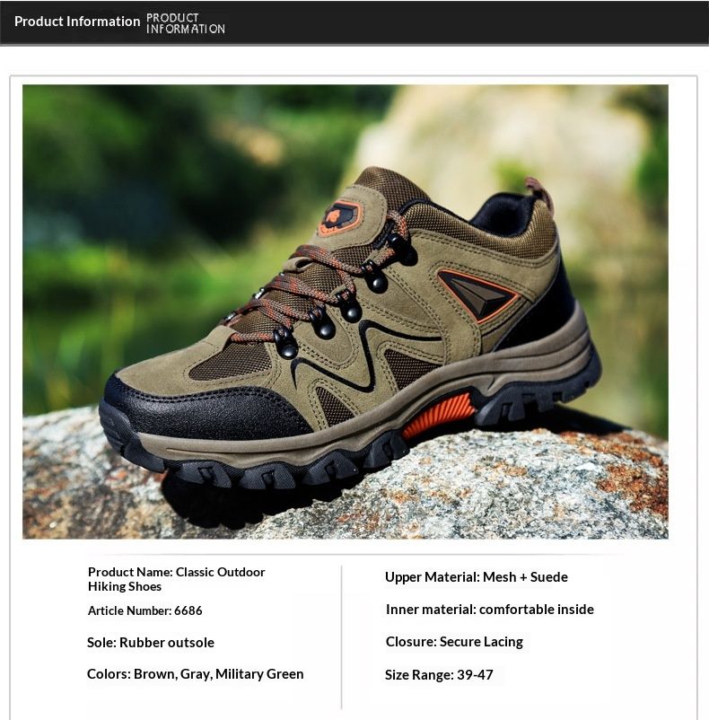 Glide 2024, nuove scarpe sportive all'aria aperta da uomo, scarpe da trekking basse in pelle scamosciata per il commercio transfrontaliero, scarpe antinfortunistiche da lavoro di grandi dimensioni_voghion.com