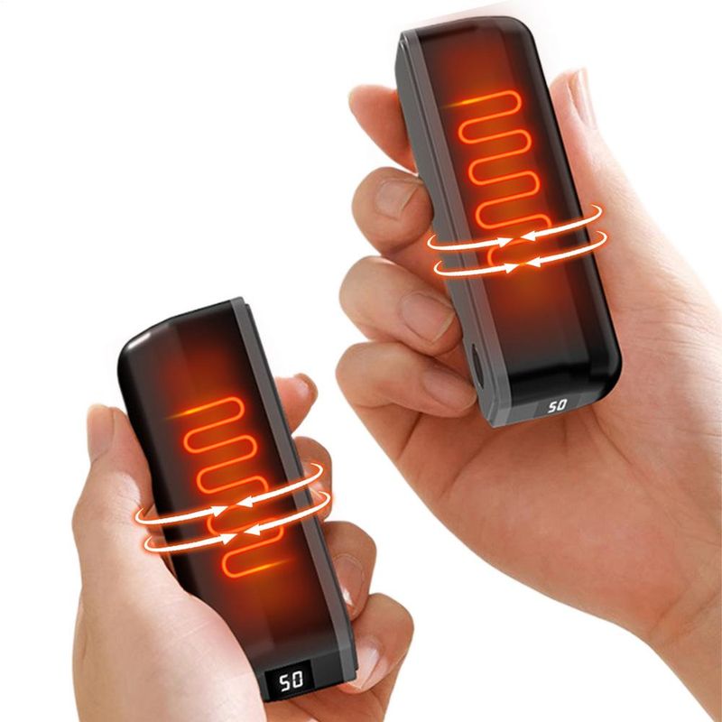 Magnetic Split-Type Rechargeable Hands Electric Portable Handwarmers Ergonomic Compact Pocket Heater Fast Heating_voghion.com
