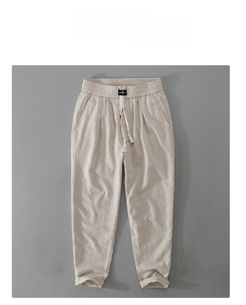 2024 Fréijoer Summer Nei Léngen Cargo Hosen fir Casual Schnür Dënn Grouss Täsch Hosen Streetwear Männer FY7101_voghion.com