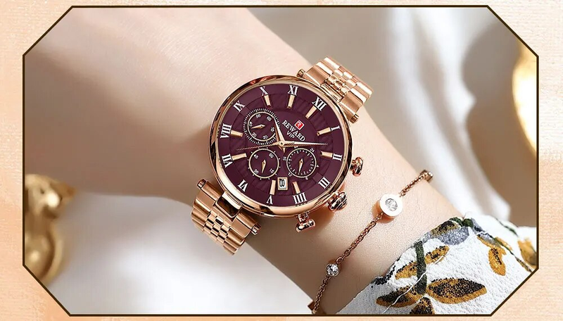 VIP Women Quartz Watch Fashion Multi-functional Business Wrist Watch High Quality Wristwatches Gift for Wife Sisters_voghion.com