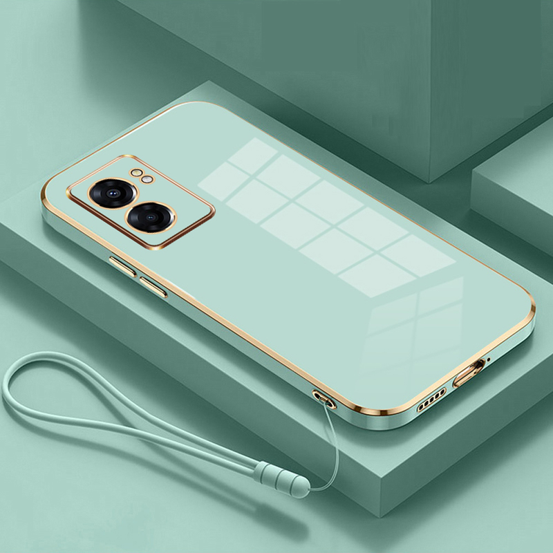 Carcasă pentru OPPO A57 A17 A96 A54S A77 A57s A74 A94 A16 Reno 5 Lite 6 7 8 5G, placare luxoasă, silicon moale, Funda Carcasa Coque_voghion.com