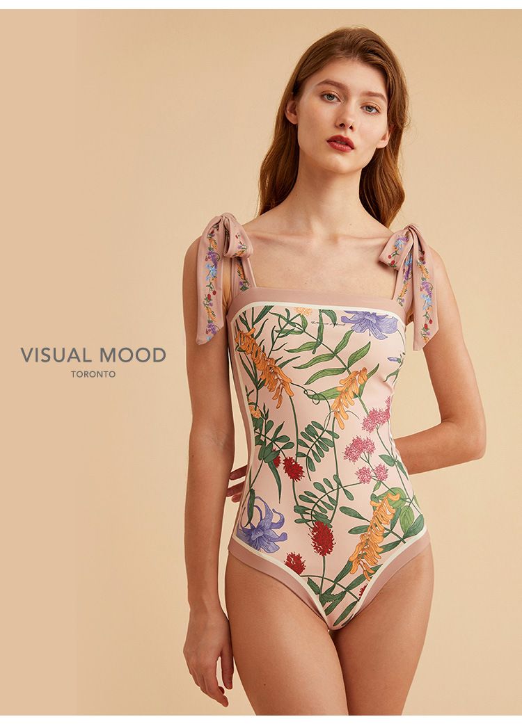 Damenbekleidung Retro Ins Style Heißer Verkauf Zweiseitiges Tragen Einteiliger Badeanzug Weibliche Sling Konservativer Badeanzug Anzug_voghion.com