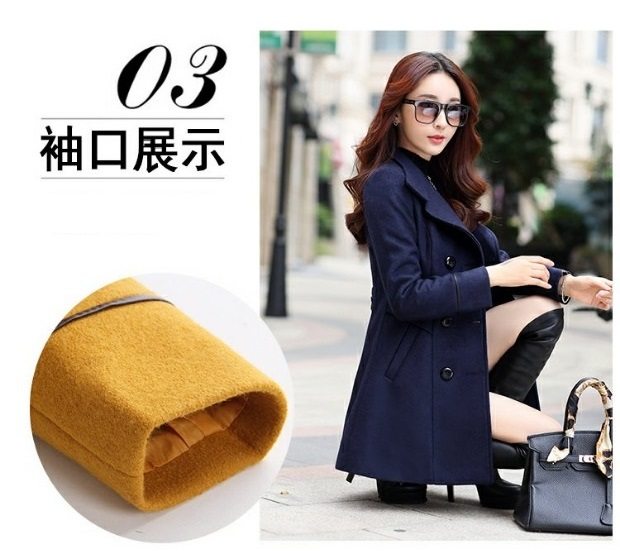 Women Wool Coats Spring Korean Slim Woolen Outwear 2023 New Double Breasted Wool Coat Overcoat Autumn Plus Size Womens_voghion.com