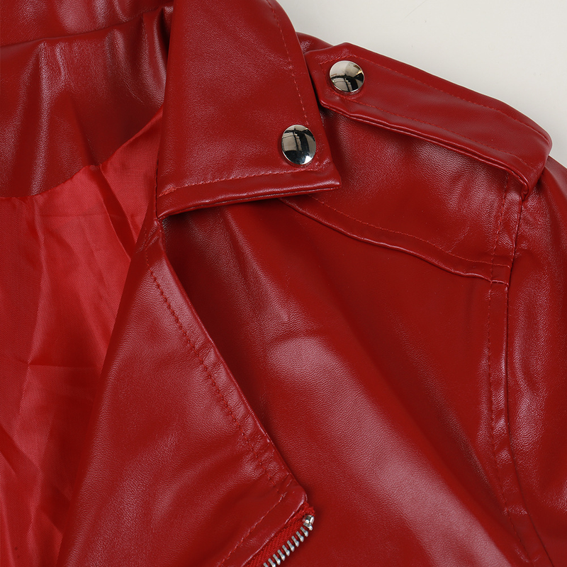 Men's autumn and winter new leather jacket with fashionable lapel zipper motorcycle leather jacket_voghion.com
