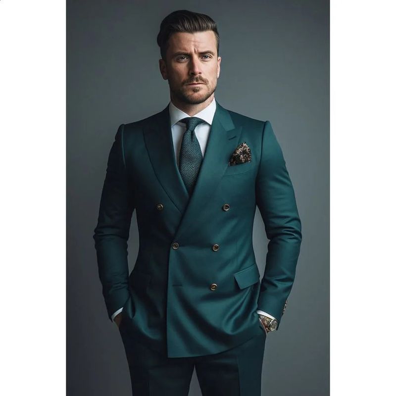 Men's Clothing Business Banquet Host Clothing Best Man Groom Suit_voghion.com