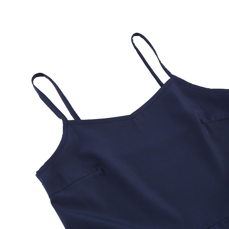 Zweiteiliges mittellanges Kleid für Damen im dunklen Gothic-Halloween-Stil_voghion.com