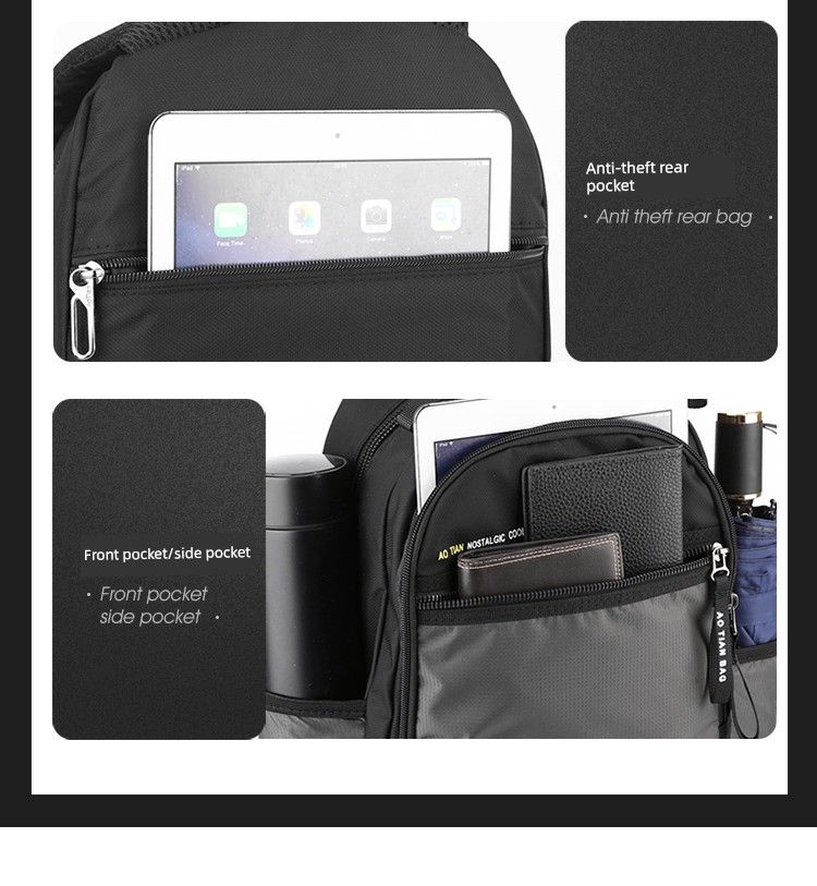 Männer Outdoor Casual Trompete Einfachheit Einfachste Für Match Rucksack_voghion.com