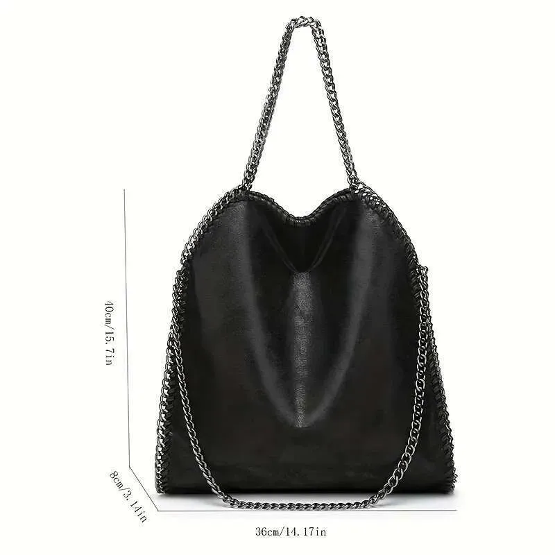 Bolsos de diseñador 2025, diseño de moda, informal, de bolsillo, para mujer, con cadena portátil, grande, bandolera para cumpleaños_voghion.com