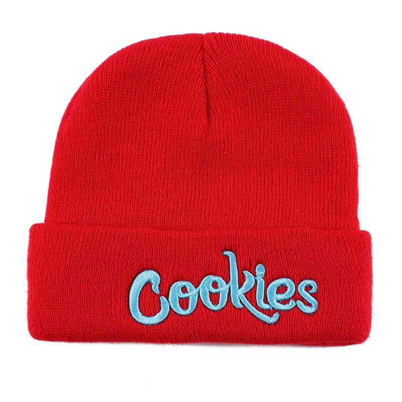 Brief 3D Stickerei Baby Woolen Kinder gestrickte Unisex Pullover Hut Herbst Winter_voghion.com