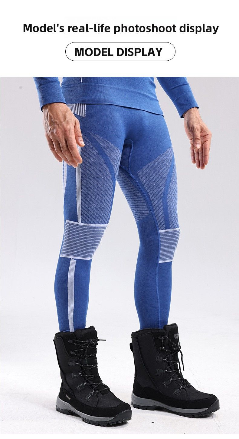 X-BIO New 4.0 Energy Gathering Enhanced Sports Ski Quick-Dry Men's Warm Close-Fitting Sweat-Wicking Compression Long_voghion.com