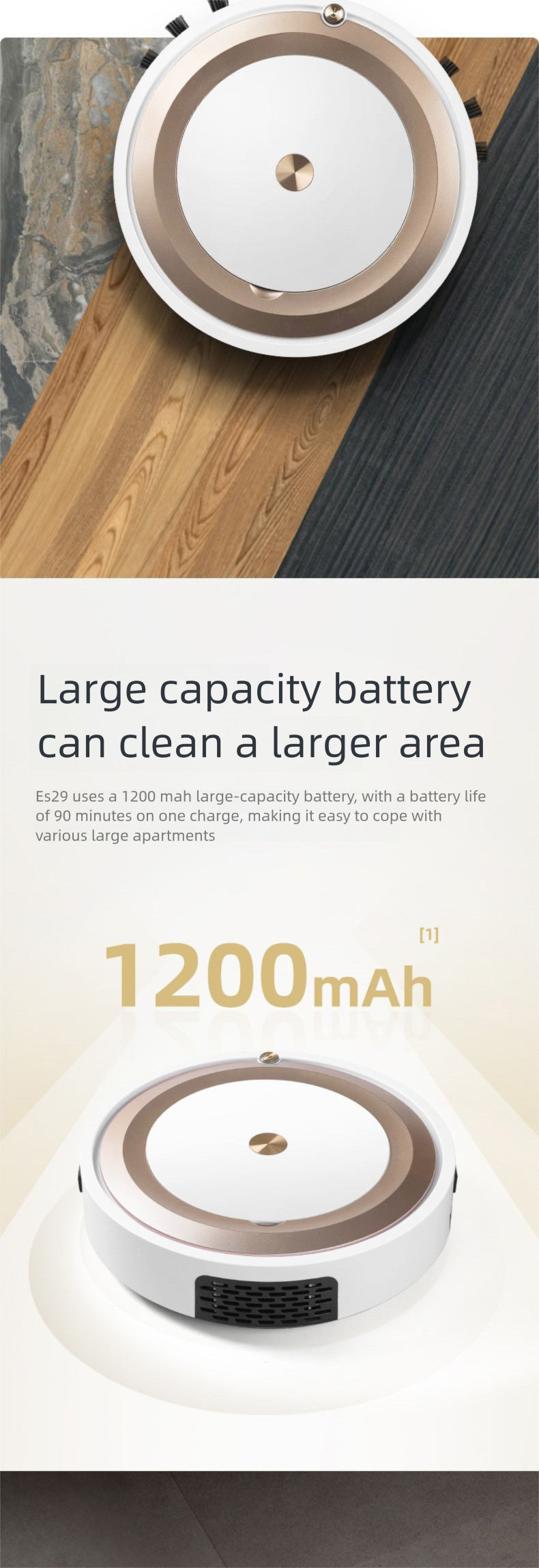 APP Robot Vacuum - Smart Mapping Sweep/Mop/Vacuum | 120min Runtime | Carpets & Hard Floors Cleaning_voghion.com