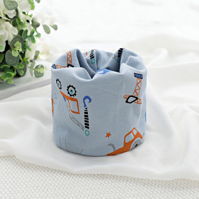 Adult Warmer 25 Spring New Style Edged Pure Cotton Printed Autumn Winter Warm Neck And Ear Protection Scarf_voghion.com