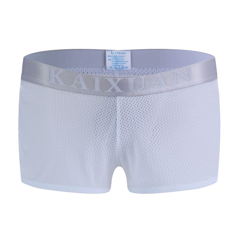 2025d Lage Taille Ondergoed IJs Zijde Losse Home Slips Ademend Comfortabel Mesh Heren Snel Drogende Boxershorts_voghion.com
