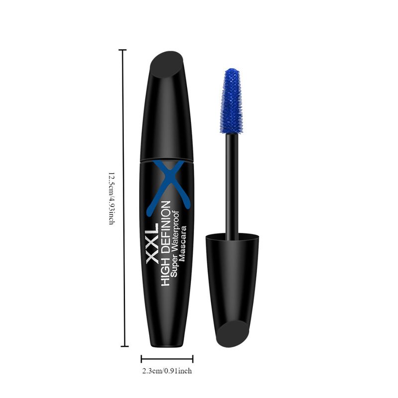 Sechs Farben: Schwarz und Weiß, Blaurot, Lilabraun. Augenfarbe: Schwarz, dick, länglich, wasserfest, nicht schwindlig, leicht zu entfernendes Make-up._voghion.com