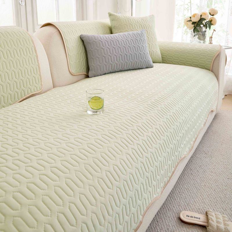 Latex Ice Silk Sofa Cushion Summer Cool Mat Cushion Simple Modern Cool Cushion Sofa Cover Summer Cover Cloth Towel_voghion.com