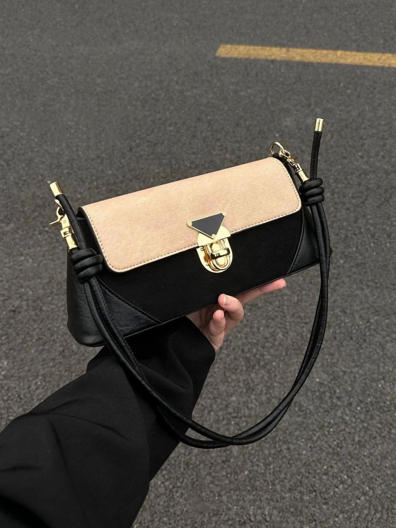 Autumn and winter commuting French stick single shoulder crossbody bag, women's 2024 new design, niche sense_voghion.com