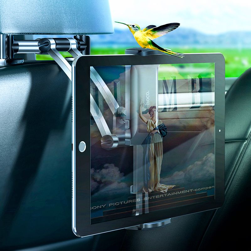 Universal Auto Rücksitzhalter 360 Grad drehbar Ständer Auto Kopfstützenhalter für Tablet PC iPad Mini für iPhone 11 Xiaomi_voghion.com